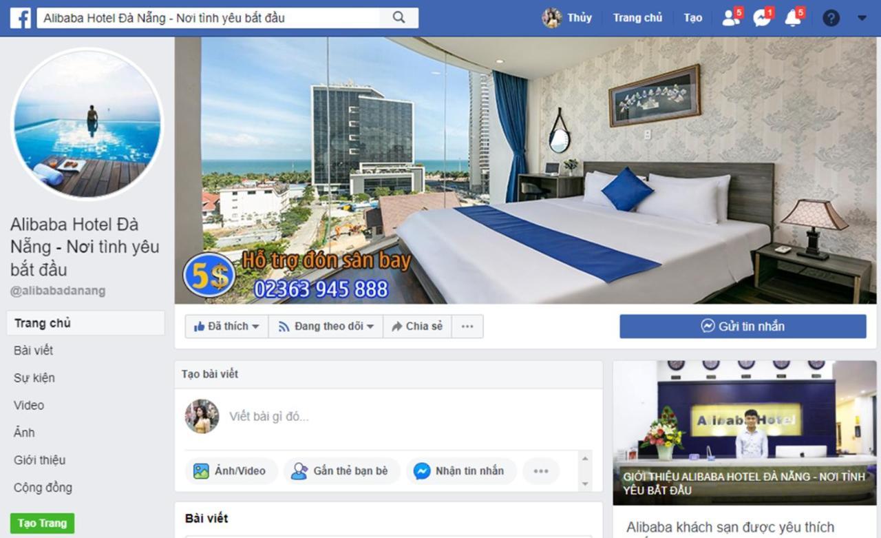 Alibaba Hotel By Thg Da Nang Esterno foto